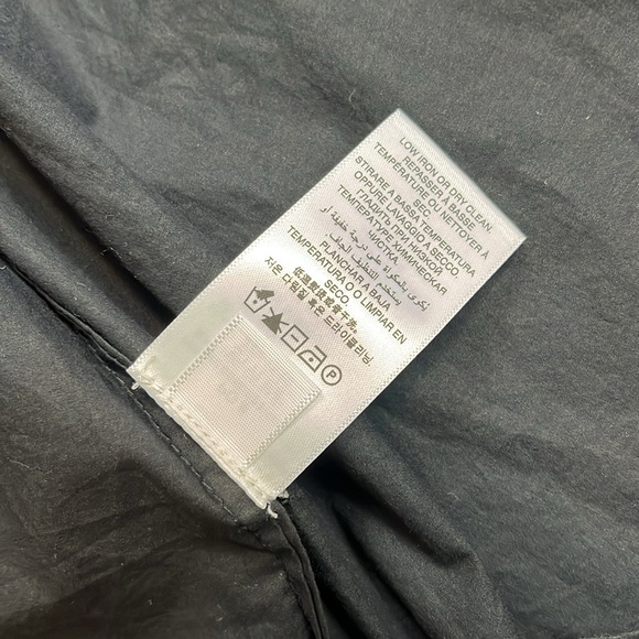 Doen Quinn Organic Cotton Poplin Maxi Dress black, SIZE LARGE - Picture 9 of 11